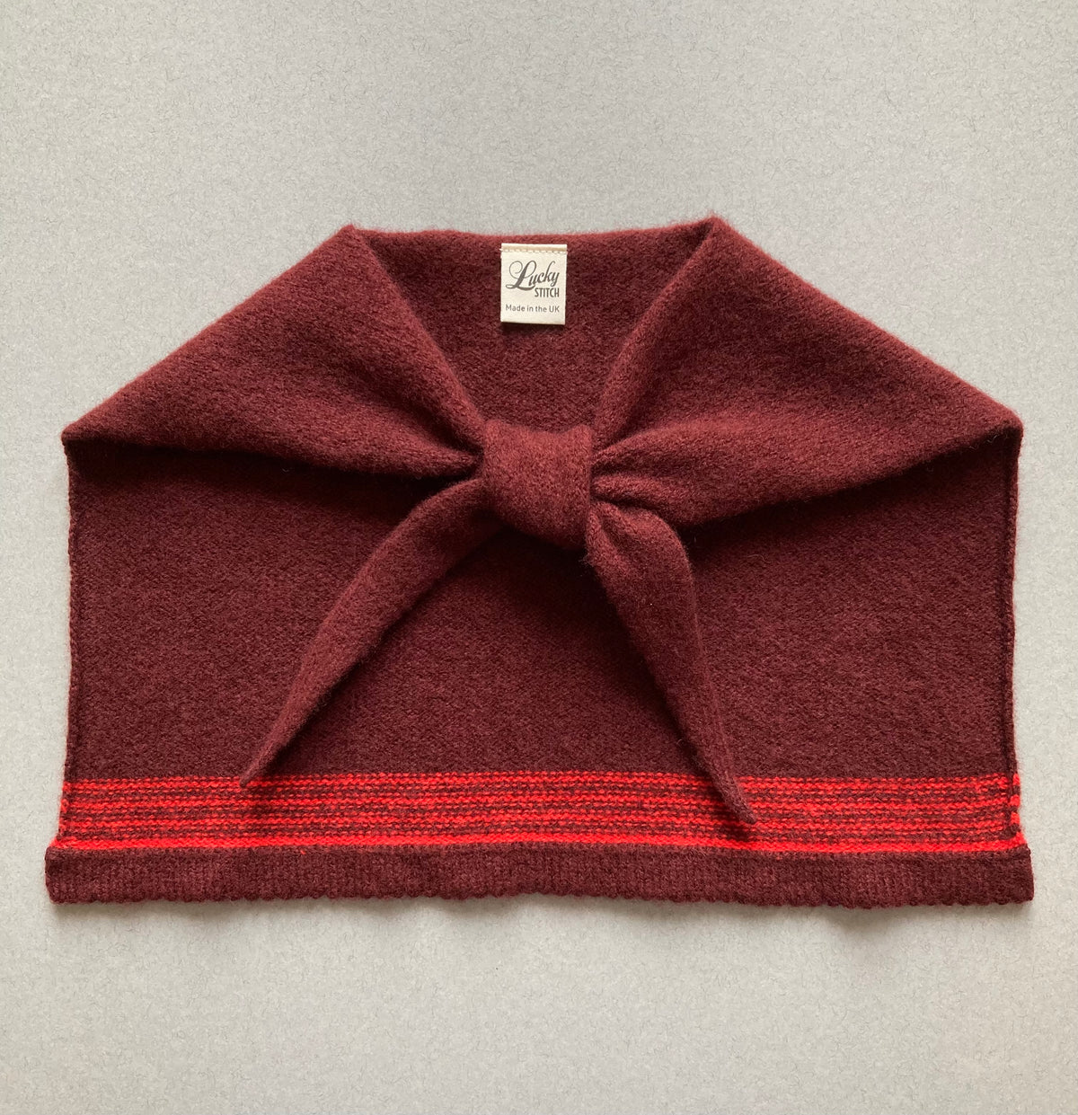 Conker: Lambswool Sailor Neckerchief Scarf - Betty
